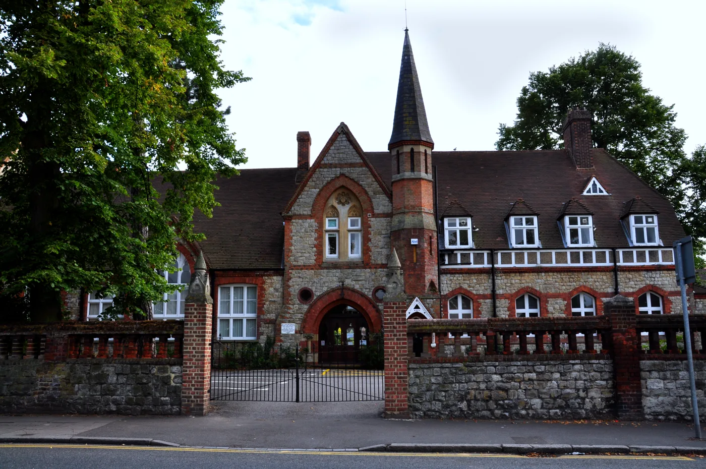 The Grade II listed Hardy Building at Dartford Grammar School on West Hill, where Key Stage 4 classes are currently taught