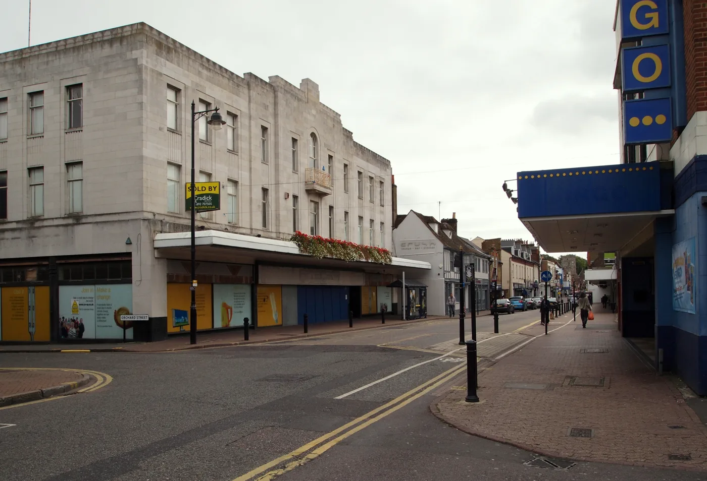 Spital Street in Dartford town centre. The photo shows the street, not any business in this report