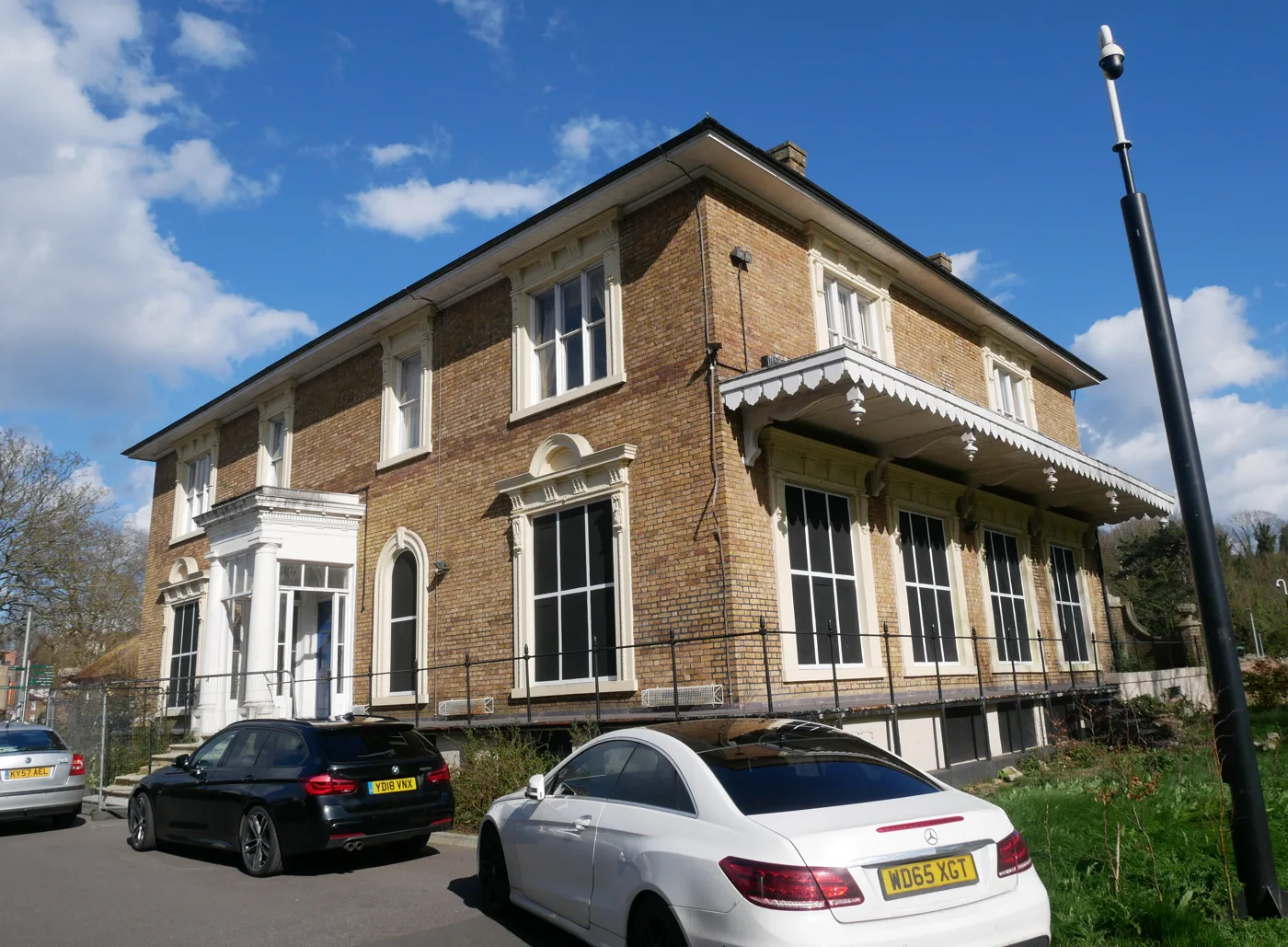 Acacia Hall, the Grade II listed house at Acacia on Dartford High Street, where the council holds Santa's House